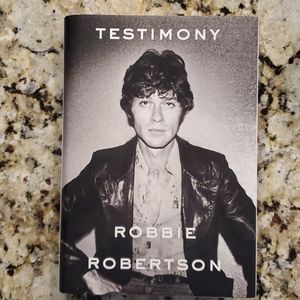 Testimony Robbie Robertson hardcover